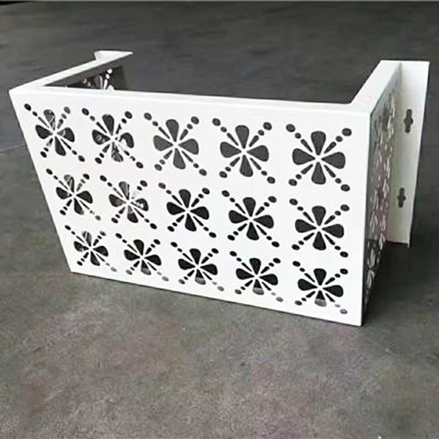 Aluminum CNC Carved Metal Panel Air-Conditioner Covering