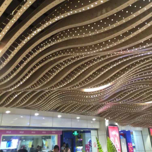 2020 Fashionable Aluminum Baffle Metal Ceiling for Commercial Buildings 
