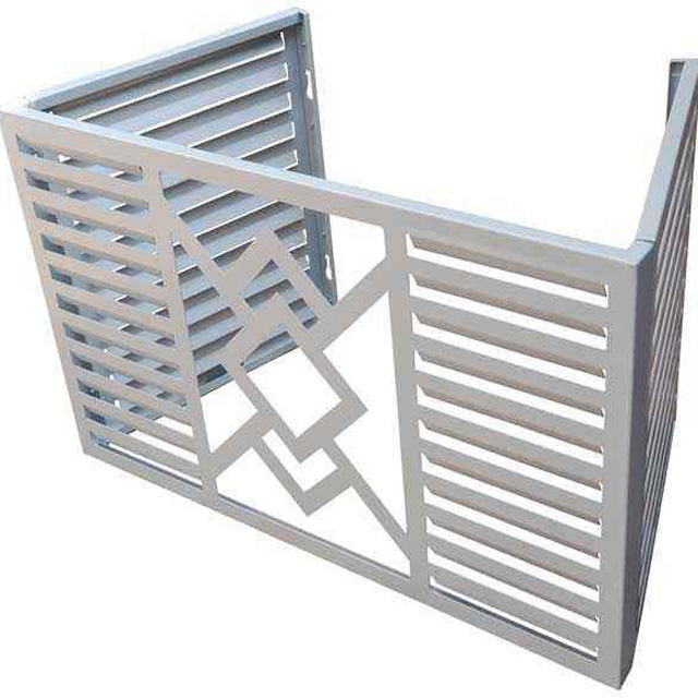 Outdoor Decorative Aluminum Cover for Protecting Air Conditioner