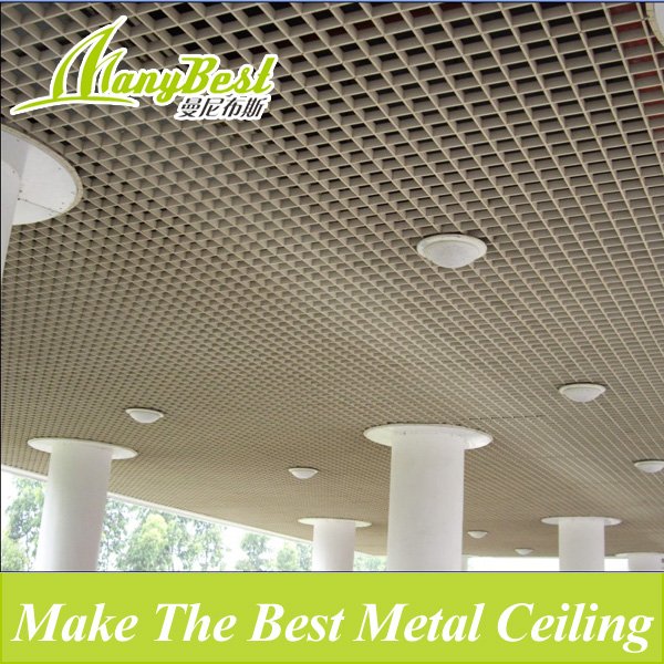 2019 Wood Grain Suspended Aluminum Grid Ceiling From China