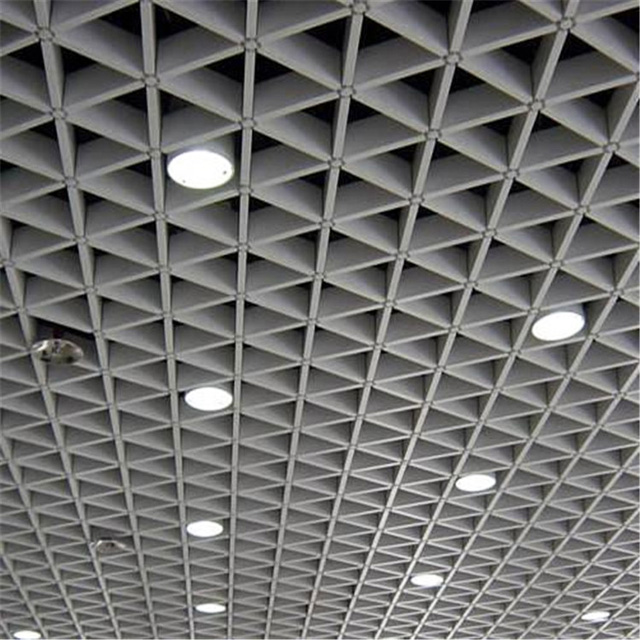 100*100 Environmental Metal Open Cell Suspended Ceiling/grid Ceiling