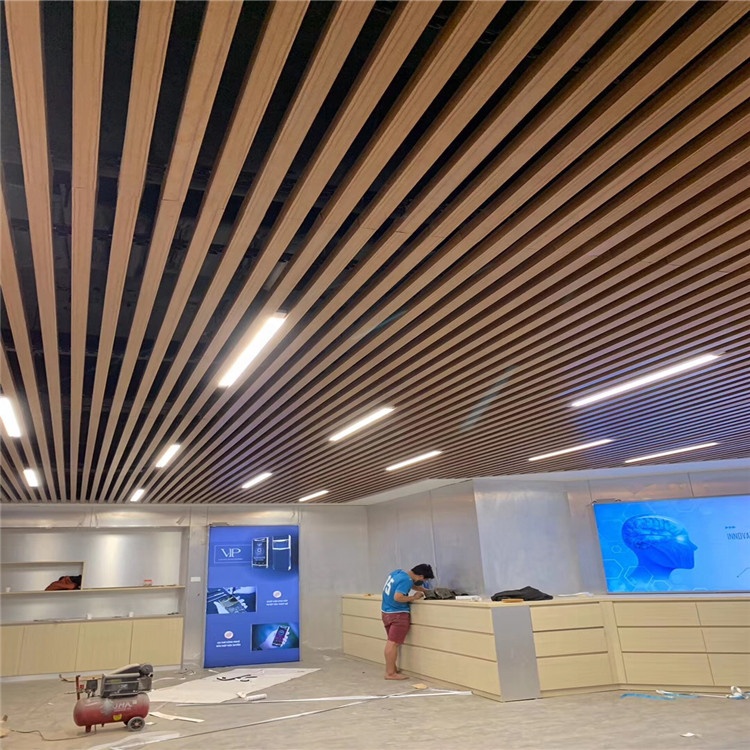 Fashionable Aluminum Baffle Metal Ceiling for Commercial Buildings 