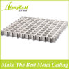 100*100 Fashionable 3D Decorative Aluminum Grid Ceiling