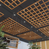 10 Years Experience Antibacterial Aluminum False Grid Ceiling With SGS Certificate