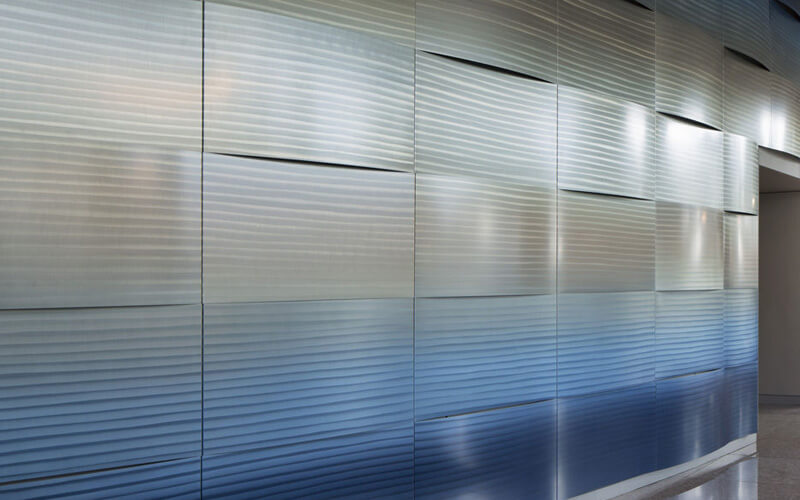 What outstanding performance does corrugated aluminium panel have?