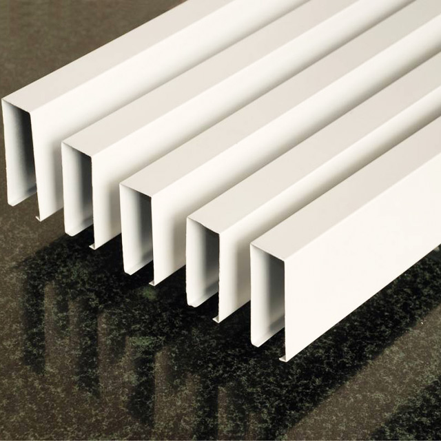 Decorative Aluminum Metal Baffle Ceiling Box Ceiling Tiles